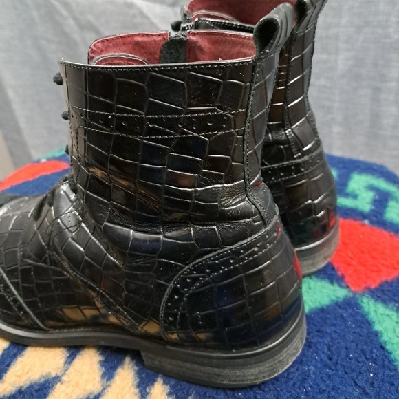 %Giovanni Stock Corbin High Top Side Zip Boots Men\'s Size 13 / D5 main image 4